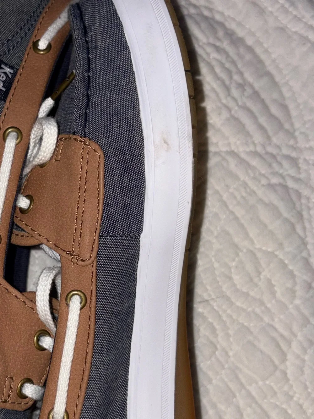 Keds Charter Women's Casual Shoe in Blue Size 6.5